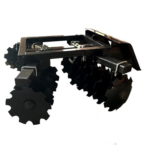 skid steer disc harrow attachment|bobcat disc harrow attachment.